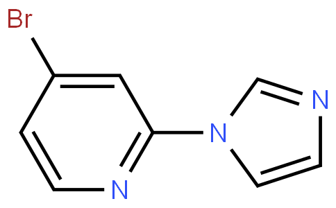 4-bromo-2-imidazol-1-ylpyridine