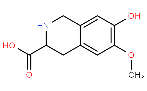1,2,3,4-四氫-7-羥基-6-甲氧基-3-異喹啉甲酸