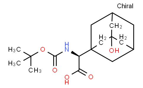 N-叔丁氧羰基-3-羥基-1-金剛烷基-D-甘氨酸