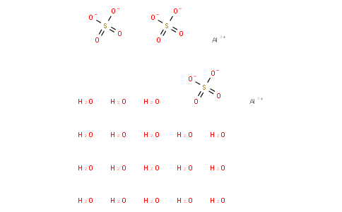 aluminium sulfate octadecahydrate