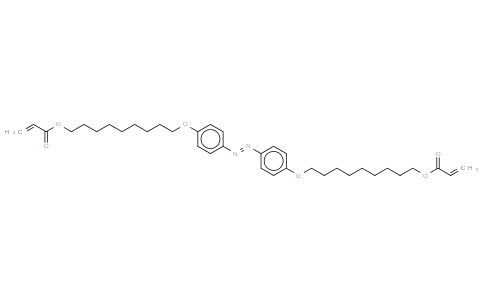 2-Propenoic acid, 1,1\'-[(1E)-1,2-diazenediylbis(4,1-phenyleneoxy-9,1-nonanediyl)] ester