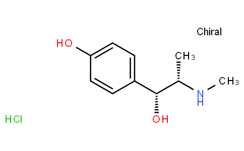 (R*,S*)-4-hydroxy-α-[1-(methylamino)ethyl]benzyl alcohol hydrochloride