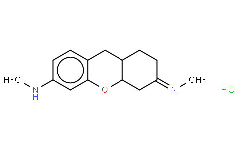methyl-[6-(methylamino)xanthen-3-ylidene]azanium,chloride