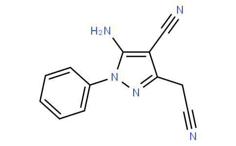 5-氨基-4-腈基-1-苯基-3-乙腈吡唑