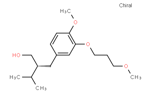 (R)-2-[3-(3-甲氧基丙氧基)-4-甲氧基芐基]-3-甲基丁-1-醇