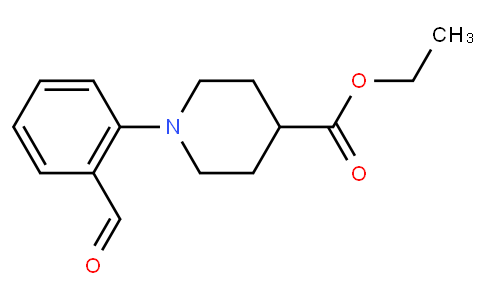 1-(2-甲酰苯基)哌啶-4-羧酸乙酯