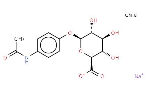 p-Acetamidophenyl β-D-glucuronide sodium salt
