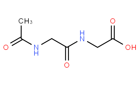2-[(2-acetamidoacetyl)amino]acetic acid
