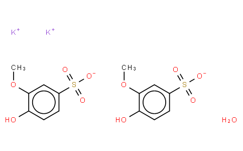 Potassium guaiacolsulfonate hemihydrate
