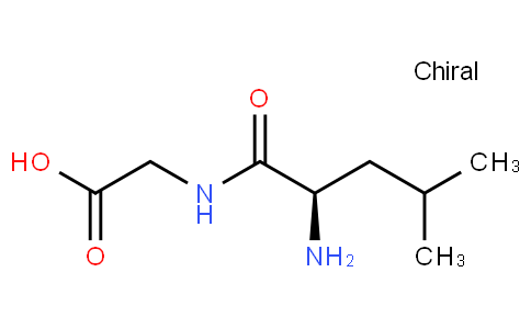 2-[[(2R)-2-amino-4-methylpentanoyl]amino]acetic acid