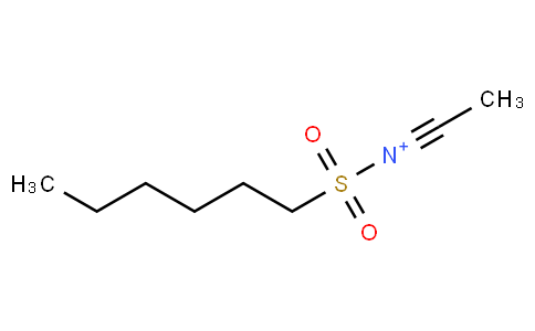 N-hexylsulfonylacetonitrilium