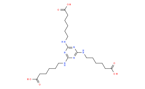6-[[4,6-bis(5-carboxypentylamino)-1,3,5-triazin-2-yl]amino]hexanoic acid