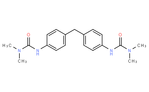 3-[4-[[4-(dimethylcarbamoylamino)phenyl]methyl]phenyl]-1,1-dimethylurea