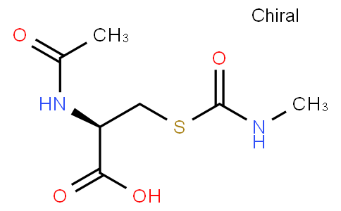 N-Acetyl-S-(N-methylcarbamoyl)-L-cysteine