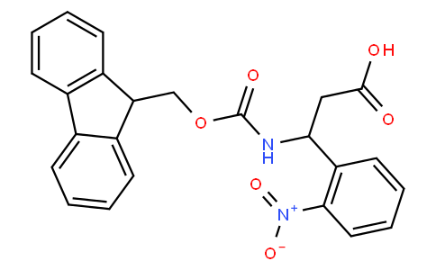 3-(9-芴甲氧基羰基)氨基-3-(2-硝基苯基)丙酸
