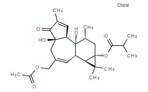 12-DEOXYPHORBOL 13-ISOBUTYRATE 20-ACETATE