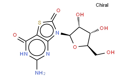 5-amino-3-β-D-ribofuranosylthiazolo<4,5-d>pyrimidine-2,7(3H,6H)-dione