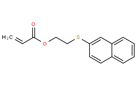 2-naphthalen-2-ylsulfanylethyl prop-2-enoate