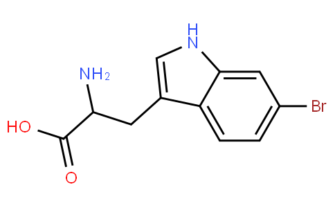 2-amino-3-(6-bromo-1H-indol-3-yl)propanoic acid