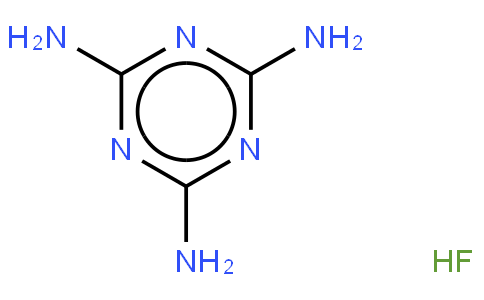 1,3,5-triazine-2,4,6-triamine,hydrofluoride