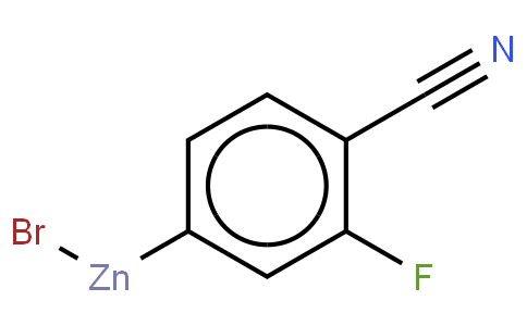 bromozinc(1+),2-fluorobenzene-4-ide-1-carbonitrile