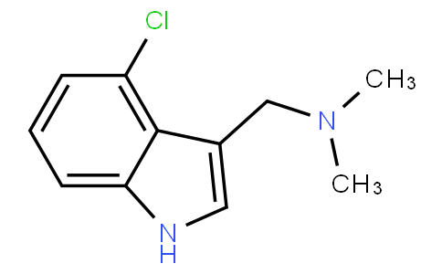 4-chloro-3-dimethylaminomethylindole