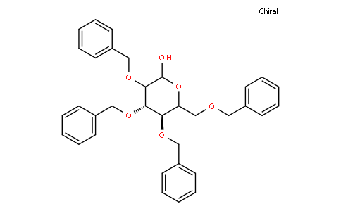 (4S,5R)-3,4,5-tris(phenylmethoxy)-6-(phenylmethoxymethyl)oxan-2-ol