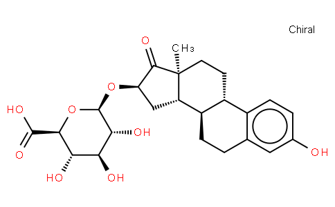 16α-Hydroxyestrone 16-β-D-Glucuronide