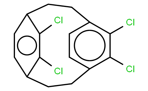 tetrachlorotricyclo[8.2.2.24,7]hexadeca-1(12),4,6,10,13,15-hexaene, mixed isomers