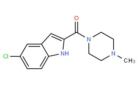1-[(5-Chloro-1H-indol-2-yl)carbonyl]-4-methyl-piperazine
