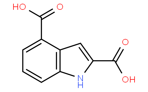 1H-indole-2,4-dicarboxylic acid