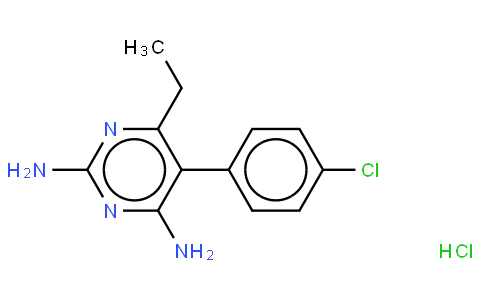 5-(4-氯苯基)-6-乙基嘧啶-2,4-二胺鹽酸鹽