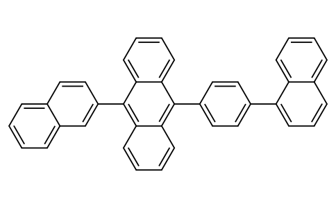 9-(2-萘基)-10-[4-(1-萘基)苯基]蒽