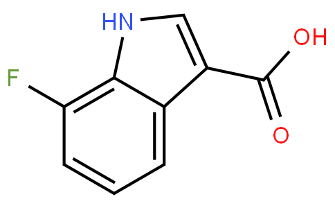 7-氟-1H-吲哚-3-羧酸