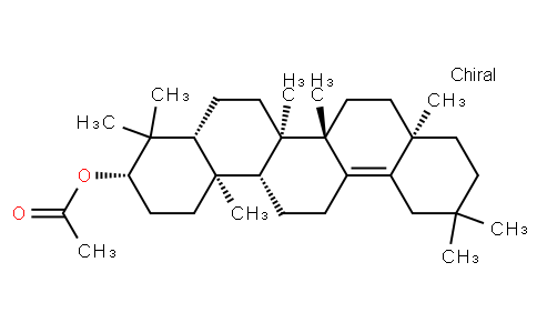 (3S,4aR,6aR,6bS,8aR,14aR,14bR)-4,4,6a,6b,8a,11,11,14b-octamethyl-1,2,3,4,4a,5,6,6a,6b,7,8,8a,9,10,11,12,13,14,14a,14b-icosahydropicen-3-yl acetate
