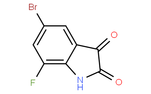 5-BROMO-7-FLUORO-1H-INDOLE-2,3-DIONE