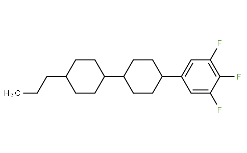1,2,3-trifluoro-5-[4-(4-propylcyclohexyl)cyclohexyl]benzene