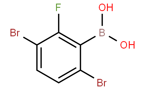 3,6-二溴-2-氟苯基硼酸
