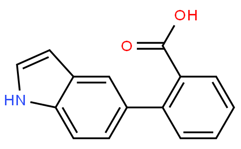 2-(1H-吲哚-5-基)苯乙酸