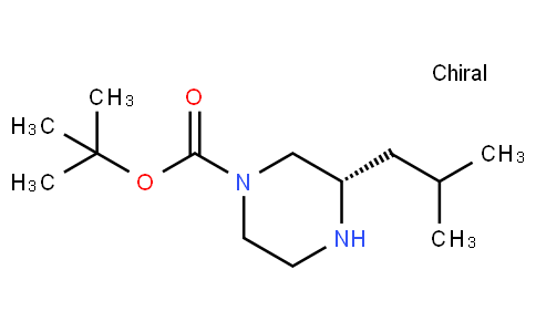 (S)-1-BOC-3-異丁基哌嗪