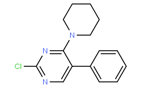 2-氯-5-苯基-4-(哌啶-1-基)嘧啶