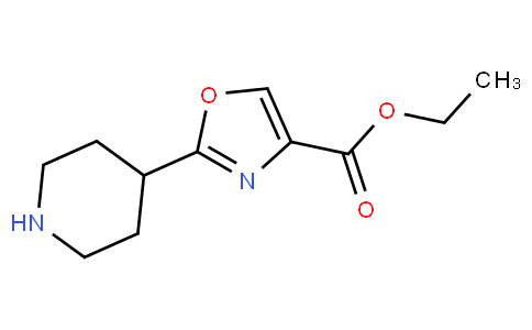 2-哌啶-4-基-噁唑-4-羧酸乙酯