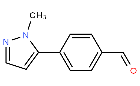 4-(2-methylpyrazol-3-yl)benzaldehyde