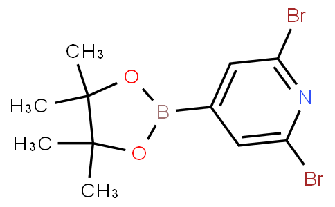 2,6-dibromo-4-(4,4,5,5-tetramethyl-1,3,2-dioxaborolan-2-yl)pyridine