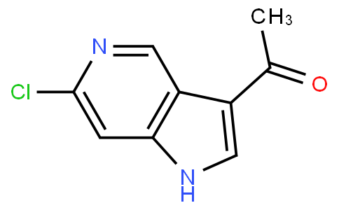 1-(6-chloro-1H-pyrrolo[3,2-c]pyridin-3-yl)ethanone