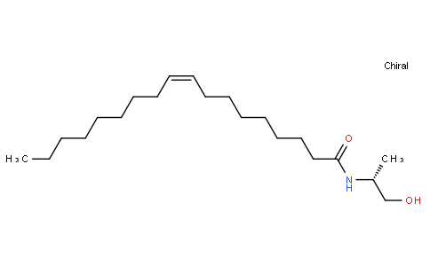 (Z)-(R)-十八酰胺-9-烯,N-((2-羥基-1-甲基)乙基)