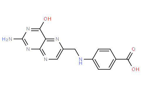 4-{[(2-amino-4-hydroxypteridin-6-yl)methyl]amino}benzoic acid