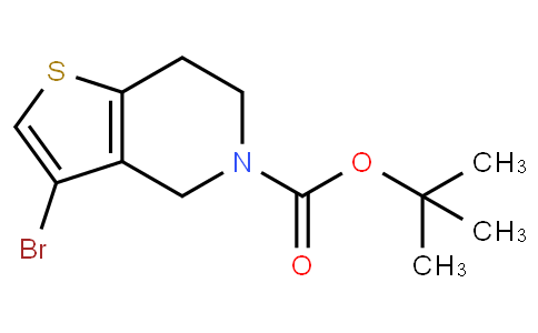 tert-Butyl 3-bromo-6,7-dihydrothieno[3,2-c]pyridine-5(4H)-carboxylate