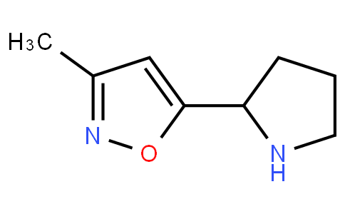 3-methyl-5-pyrrolidin-2-yl-1,2-oxazole