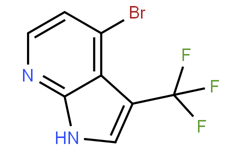 4-bromo-3-(trifluoromethyl)-1H-pyrrolo[2,3-b]pyridine